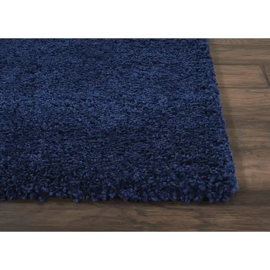 Blue Shag Area Rug Photo 8
