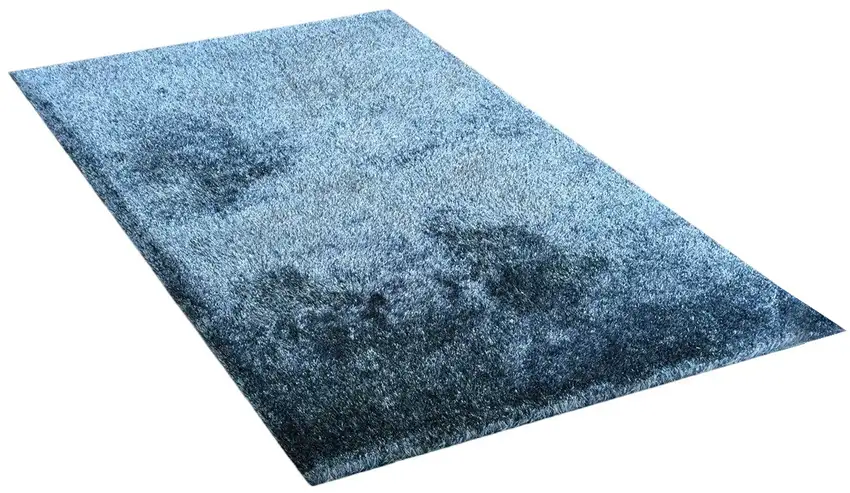 Blue Shag Hand Tufted Area Rug Photo 1