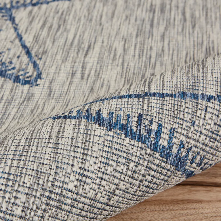 Blue Starfish Indoor Outdoor Area Rug Photo 5