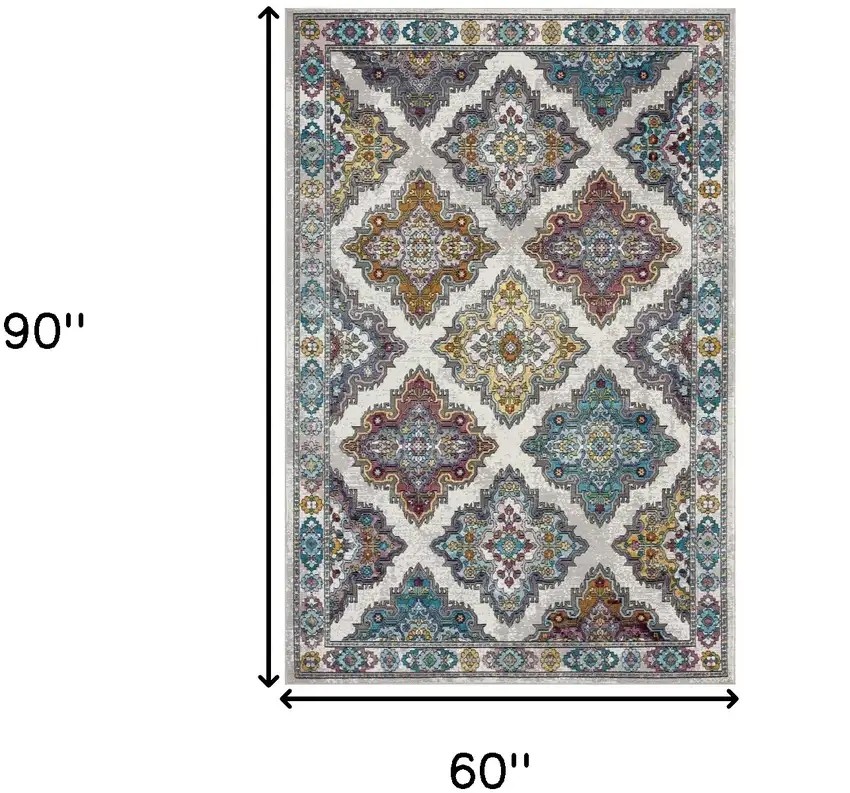 Blue Area Rug Photo 5