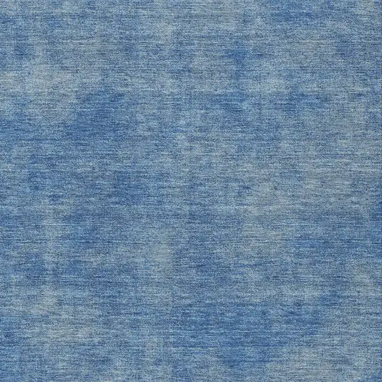 Blue Washable Indoor Outdoor Area Rug Photo 5