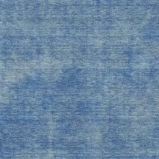 Blue Washable Indoor Outdoor Area Rug Photo 5
