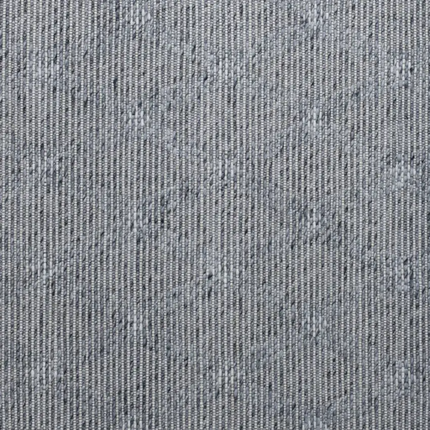 Blue Wool Geometric Hand Woven Area Rug Photo 4