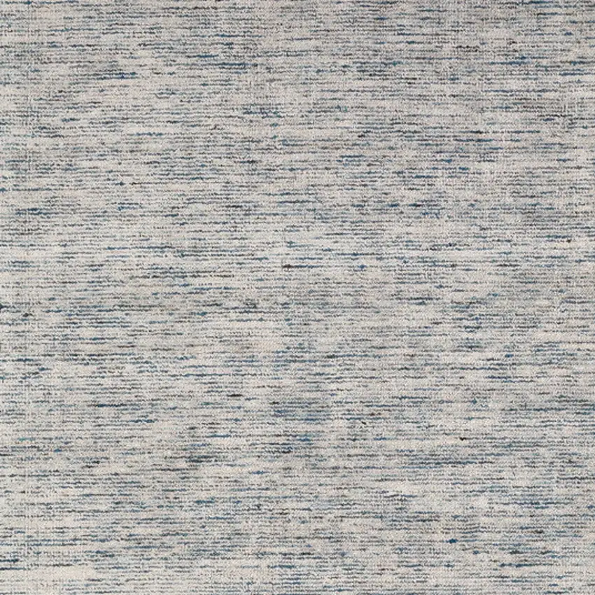 Blue Wool Hand Loomed Handmade Area Rug Photo 5