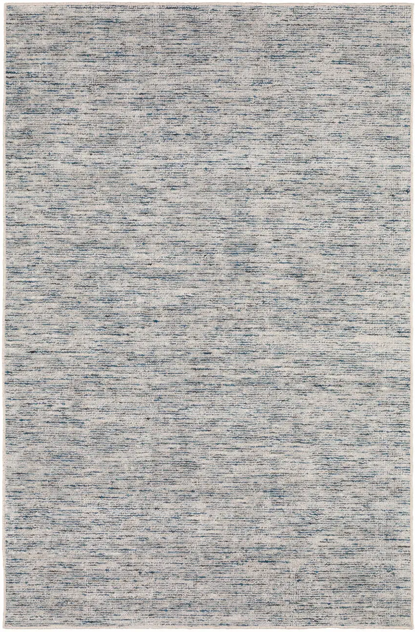 Blue Wool Hand Loomed Handmade Area Rug Photo 4