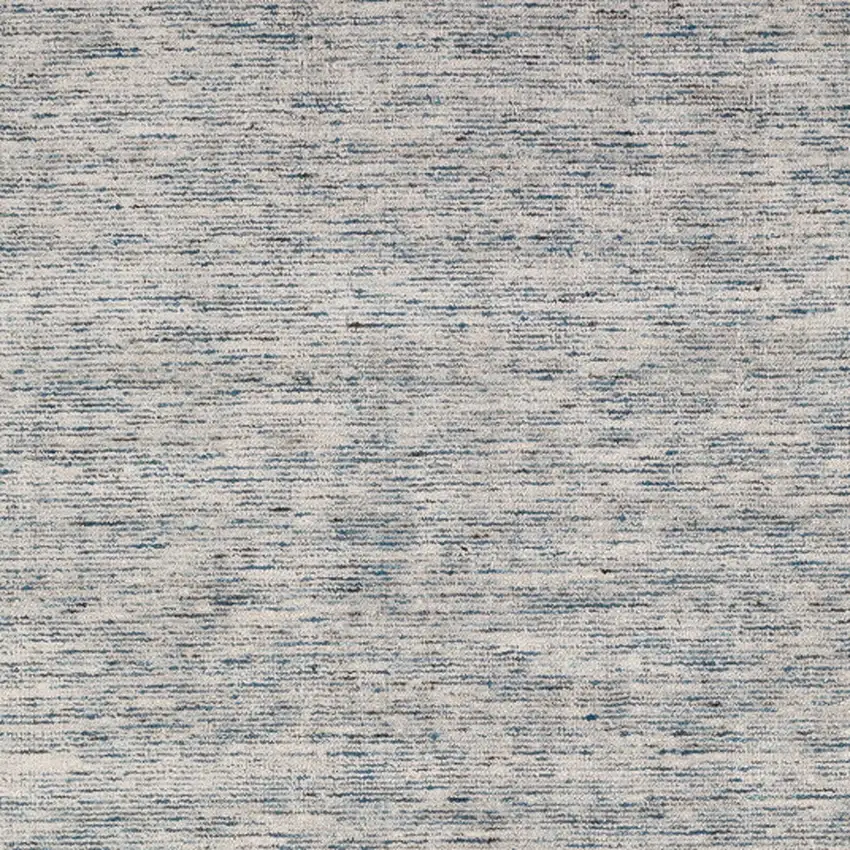 Blue Wool Hand Loomed Handmade Area Rug Photo 5