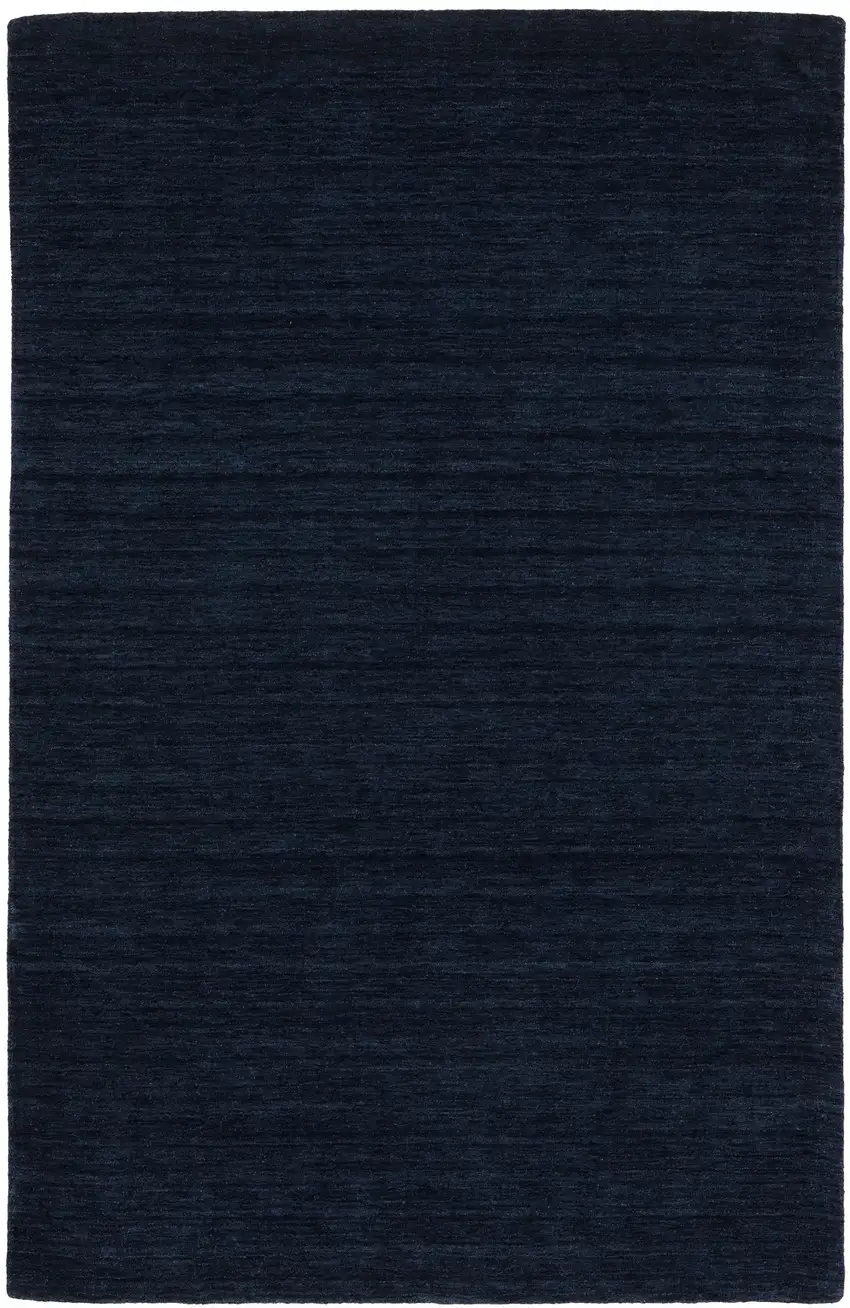 Blue Wool Hand Tufted Area Rug Photo 2