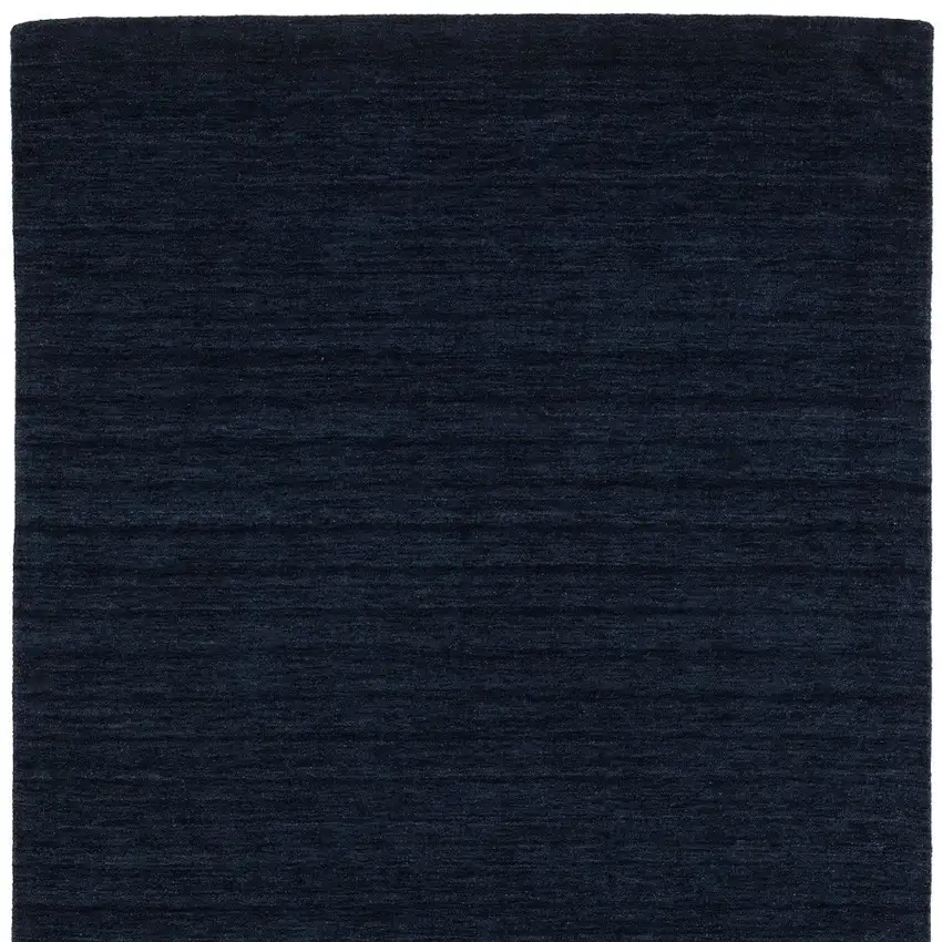 Blue Wool Hand Tufted Area Rug Photo 4