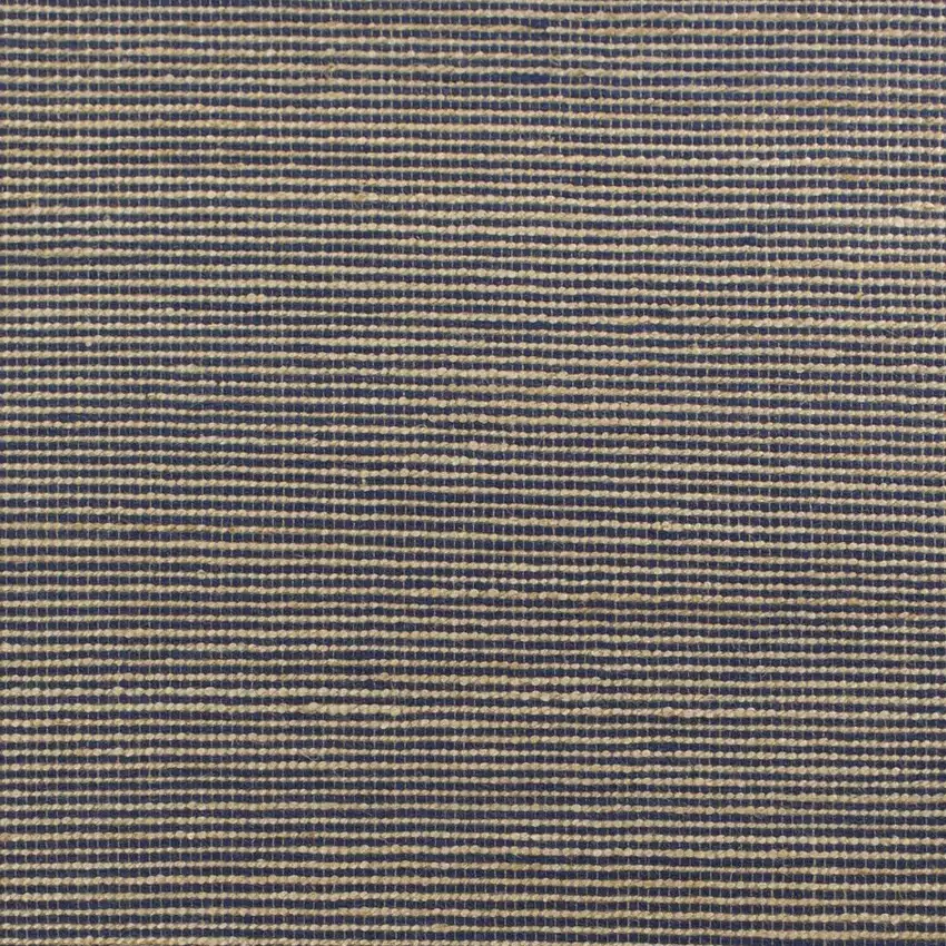 Blue Wool Hand Woven Area Rug Photo 6