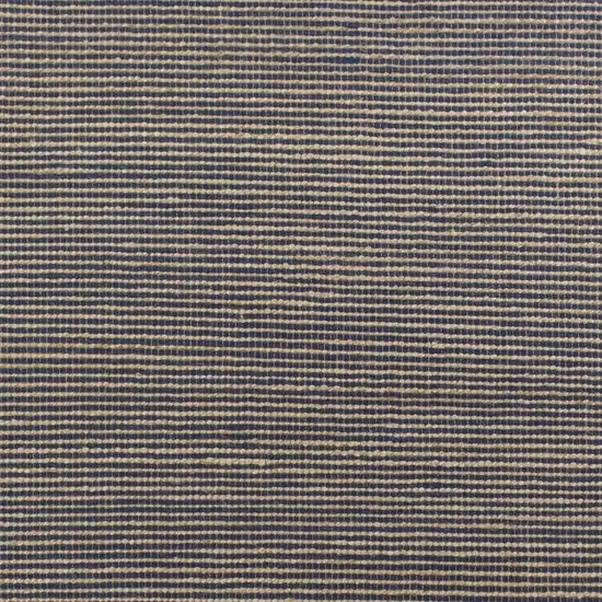Blue Wool Hand Woven Area Rug Photo 8
