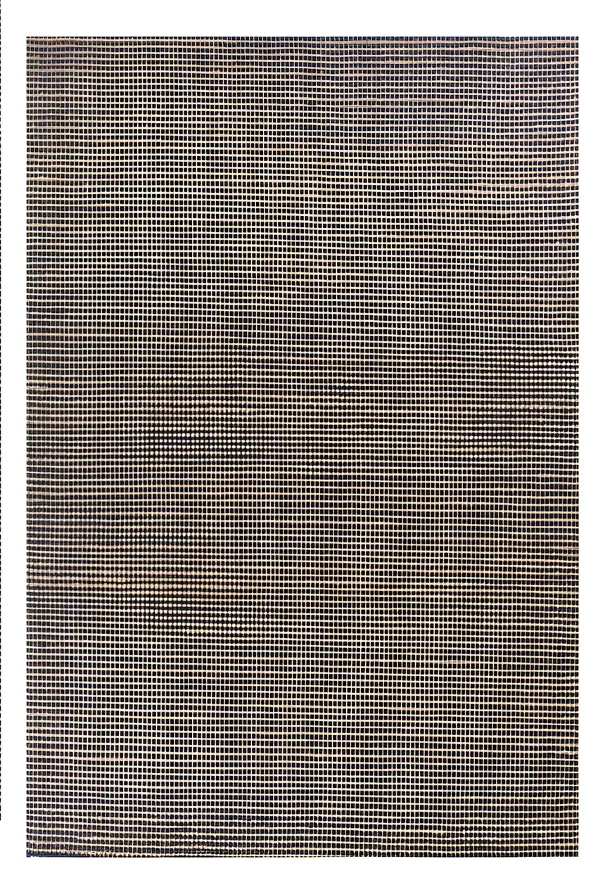 Blue Wool Hand Woven Area Rug Photo 1