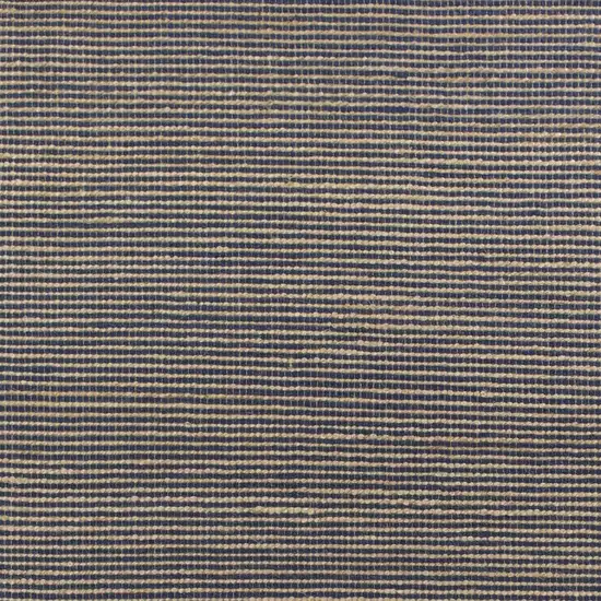 Blue Wool Hand Woven Area Rug Photo 7