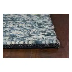 Photo of Blue Wool Rug