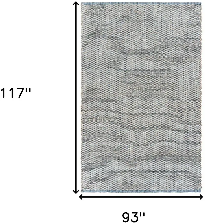 Blue and Beige Toned Area Rug Photo 9