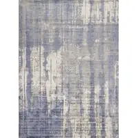 Photo of Blue and Gray Abstract Area Rug
