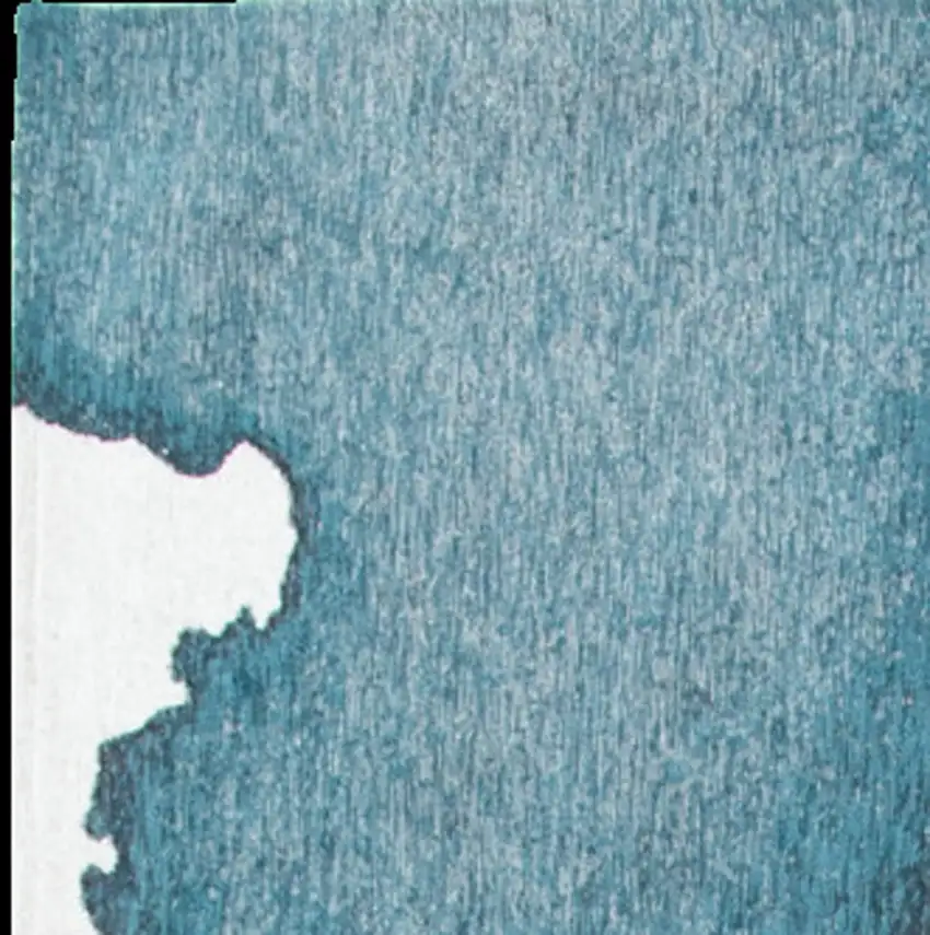 Blue and Gray Abstract Non Skid Area Rug Photo 6