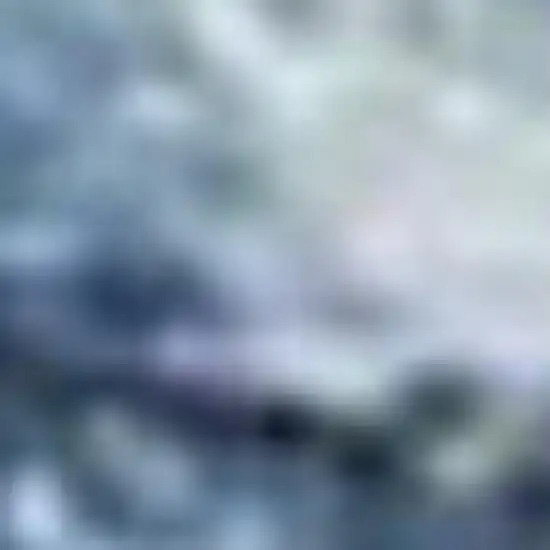 Blue and Gray Abstract Power Loom Area Rug Photo 3