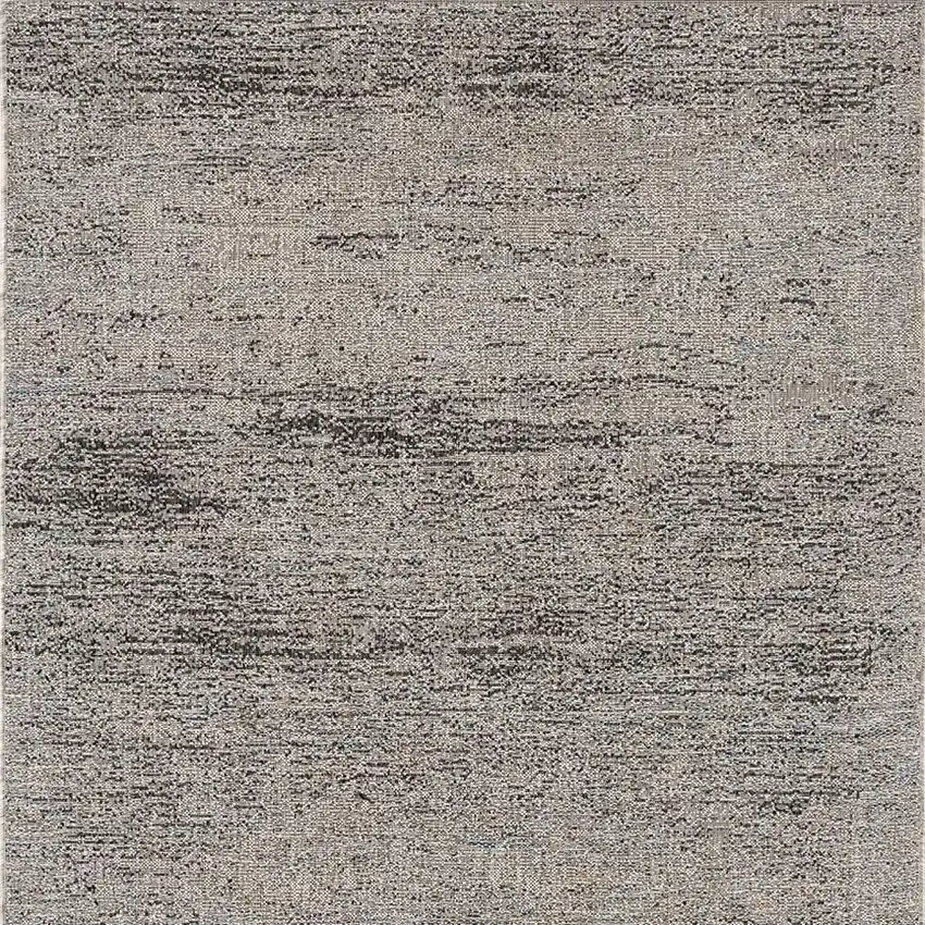 Blue And Gray Distressed Area Rug Photo 5