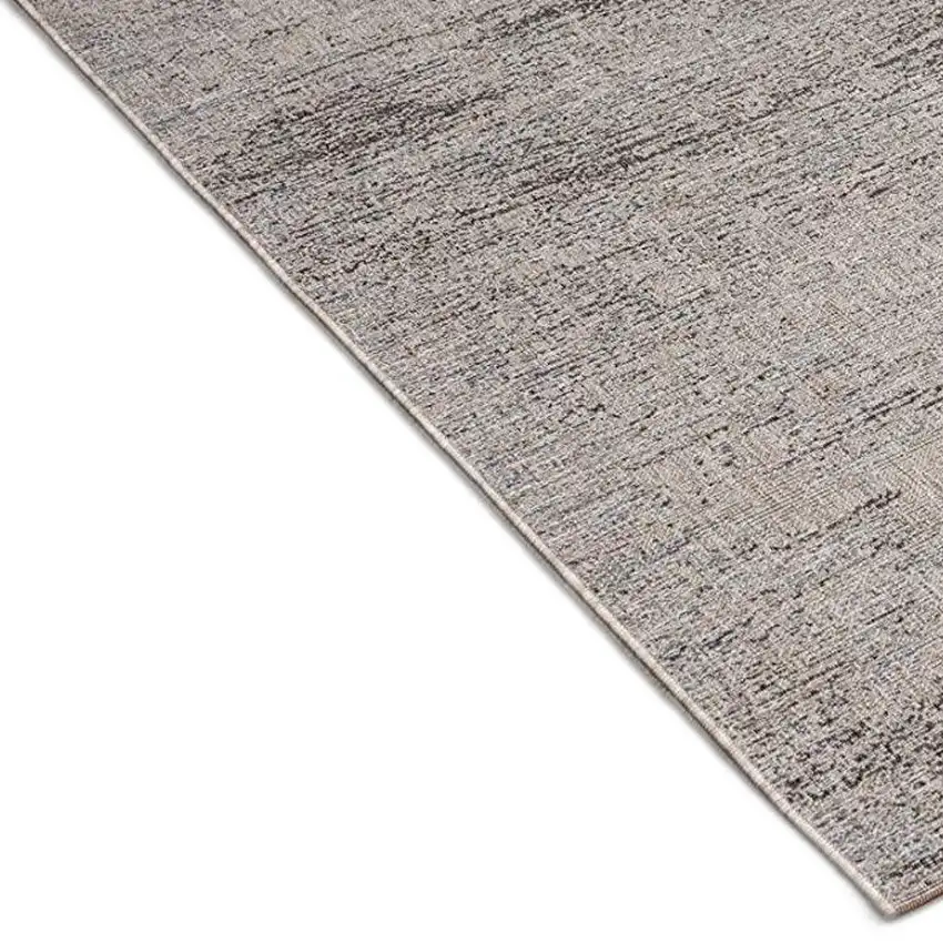Blue And Gray Distressed Area Rug Photo 2