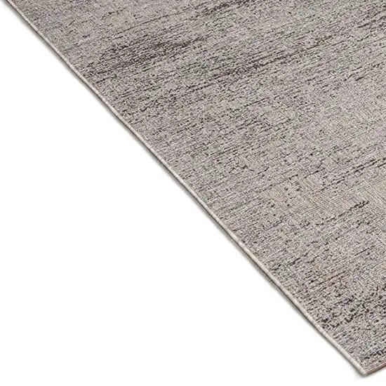 Blue And Gray Distressed Area Rug Photo 2