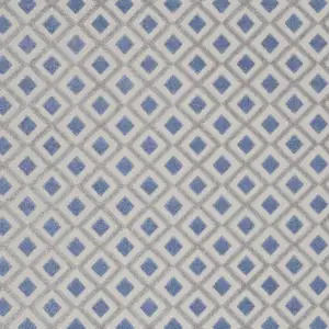 Photo of Blue and Gray Indoor Outdoor Area Rug