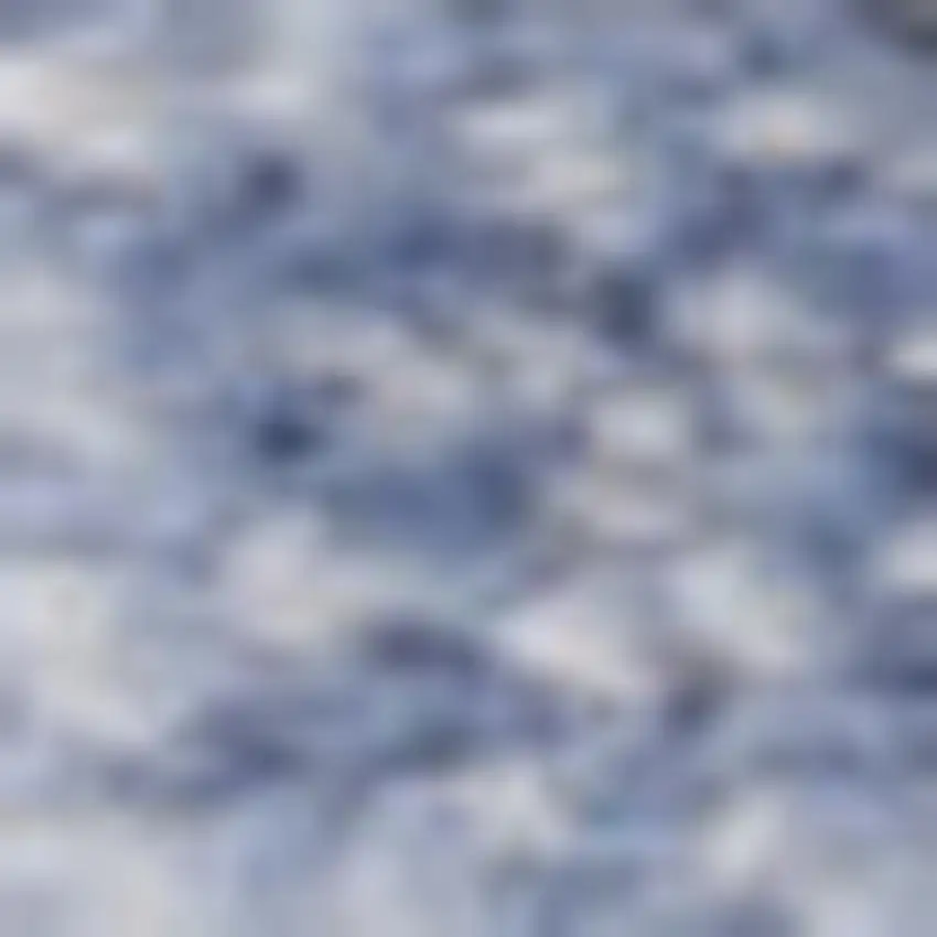 8' Blue And Gray Oriental Runner Rug Photo 1