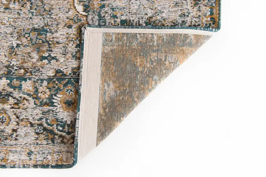 Blue and Green Abstract Non Skid Area Rug Photo 5