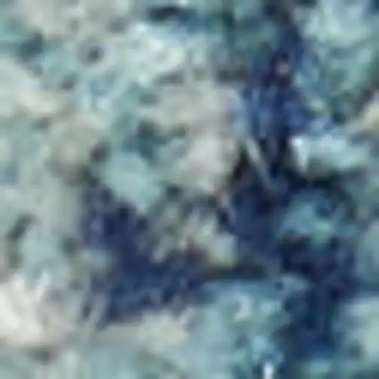 Blue and Ivory Abstract Power Loom Area Rug Photo 2