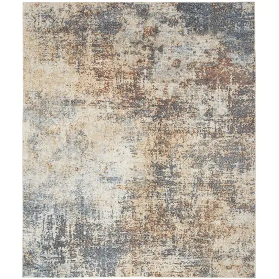 Gray And Ivory Moroccan Washable Area Rug Photo 8