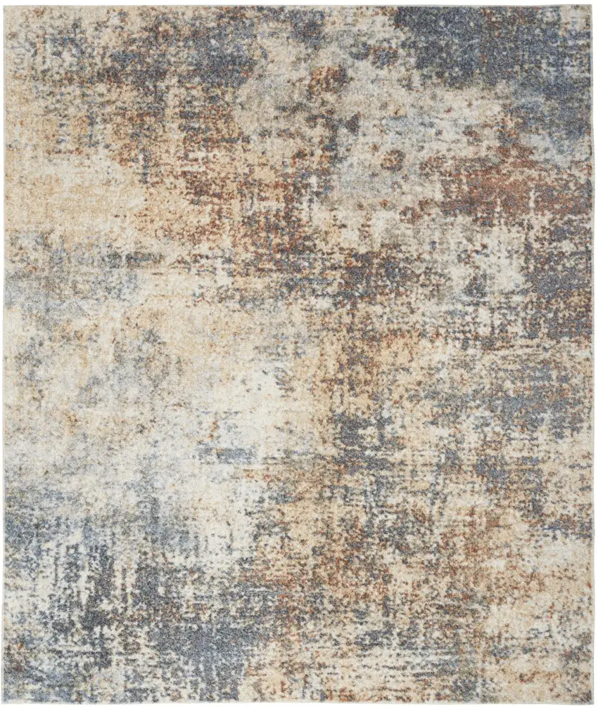 Gray And Ivory Moroccan Washable Area Rug Photo 8