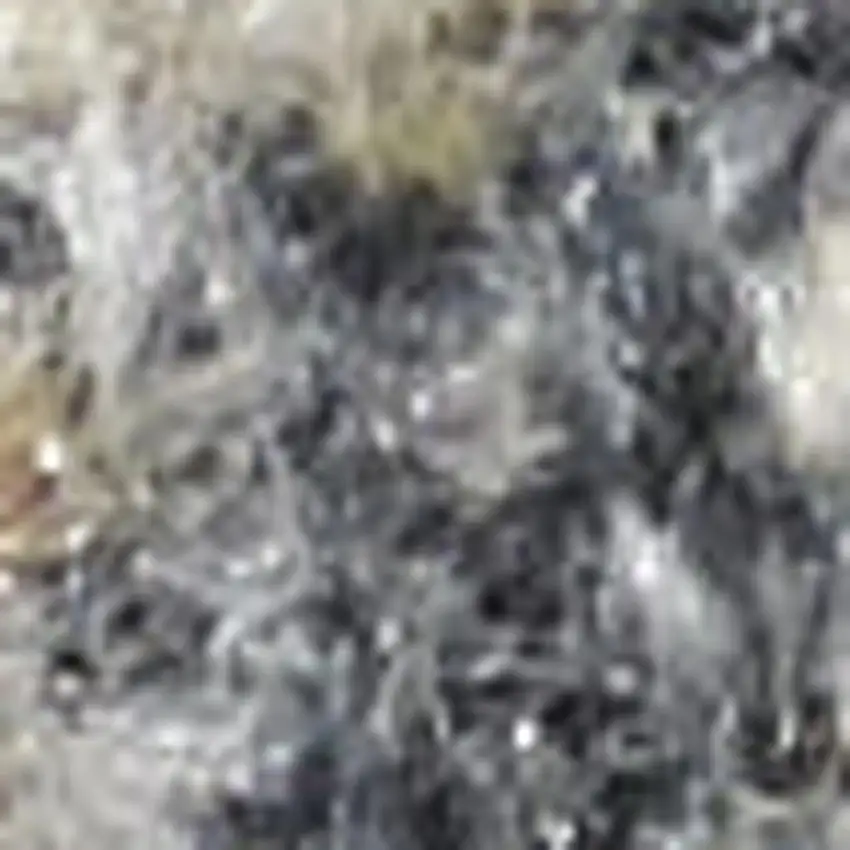 Gray And Ivory Moroccan Washable Area Rug Photo 4