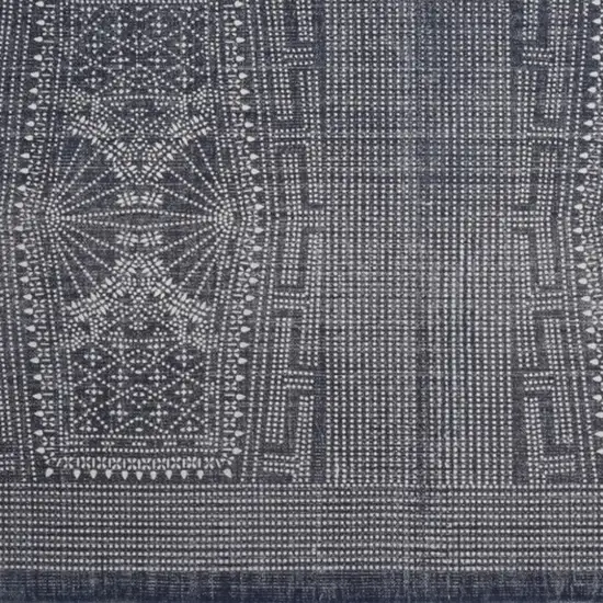 Blue and Ivory Area Rug Photo 4