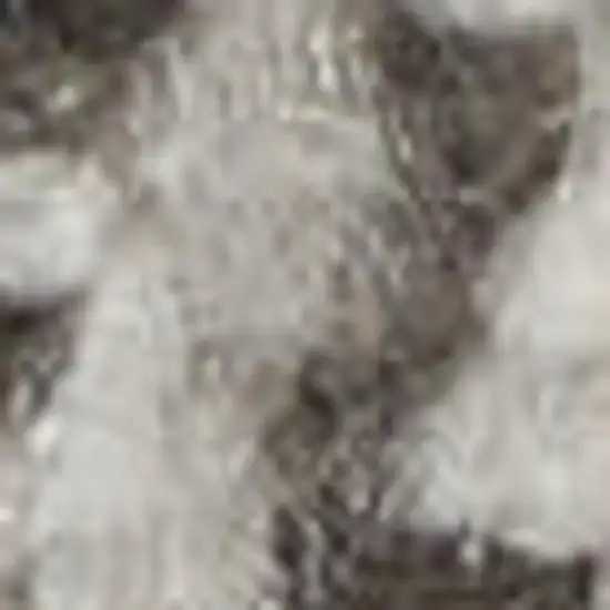 Blue and Ivory Medallion Power Loom Distressed Area Rug Photo 3