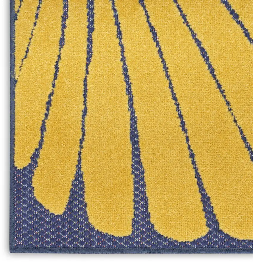 Blue Starfish Indoor Outdoor Area Rug Photo 6