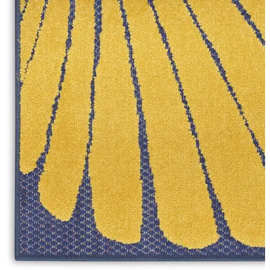 Orange Green And Blue Indoor Outdoor Area Rug Photo 6