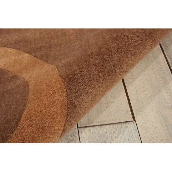 Blue and Red Oriental Power Loom Distressed Washable Non Skid Area Rug Photo 9