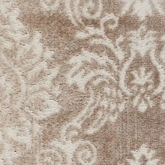 Blue and Yellow Oriental Power Loom Area Rug Photo 3