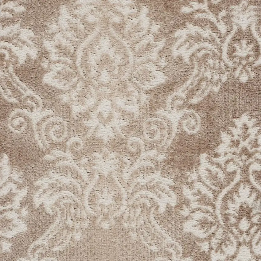 Blue and Yellow Oriental Power Loom Area Rug Photo 6