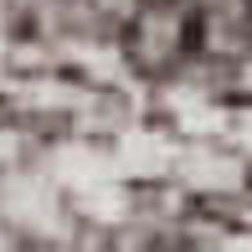 Blush And Gray Abstract Washable Area Rug With UV Protection Photo 3