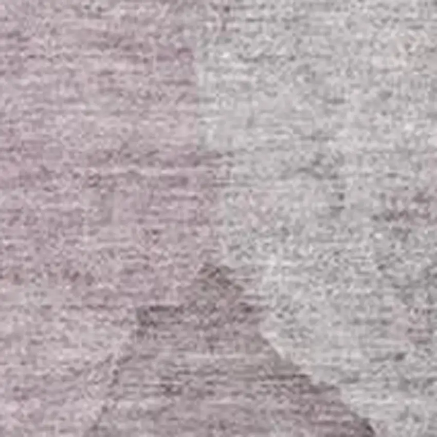 Blush And Gray Abstract Washable Indoor Outdoor Area Rug Photo 3