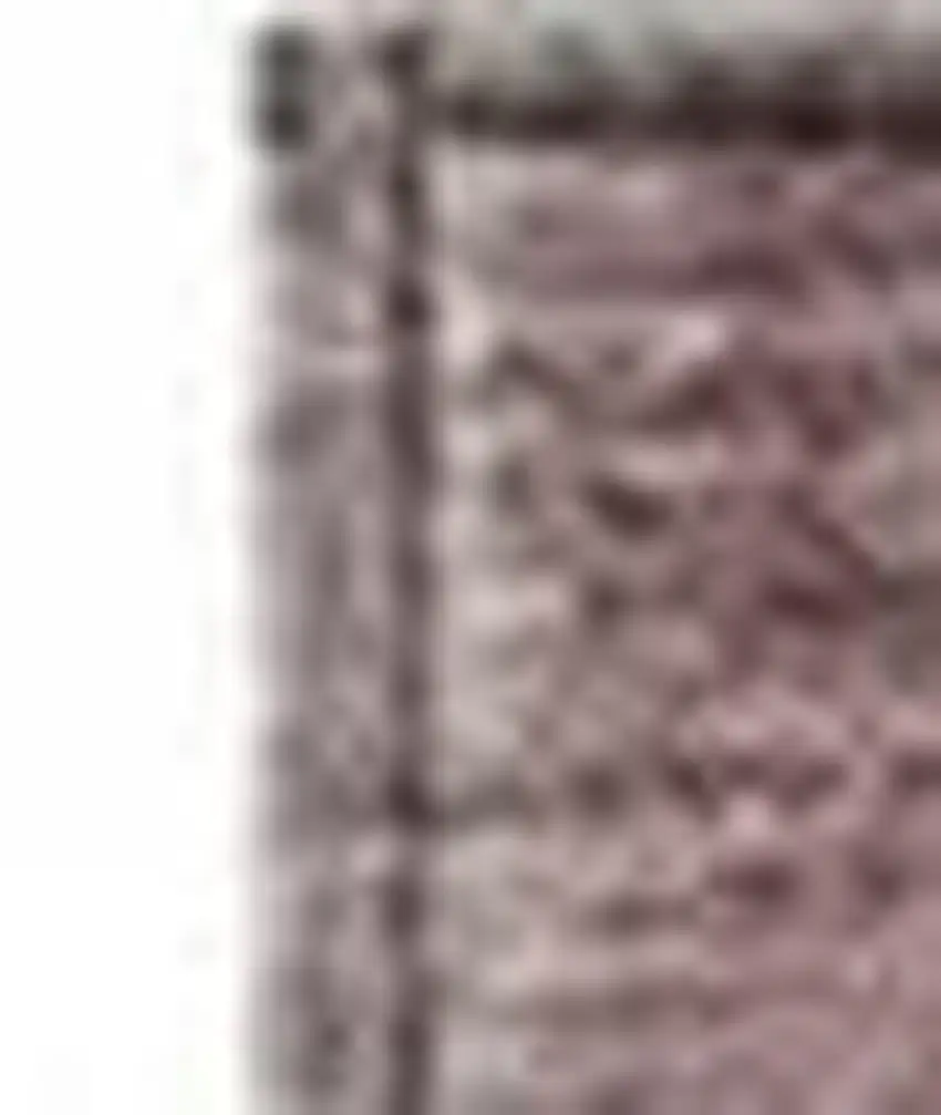 Blush And Ivory Abstract Washable Indoor Outdoor Area Rug Photo 3