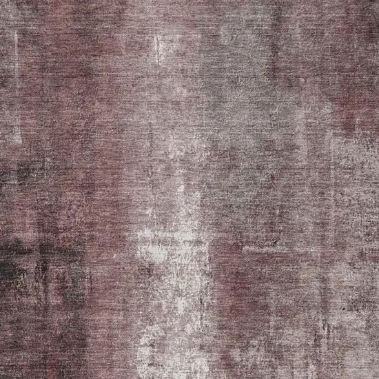 Blush And Ivory Abstract Washable Indoor Outdoor Area Rug Photo 1