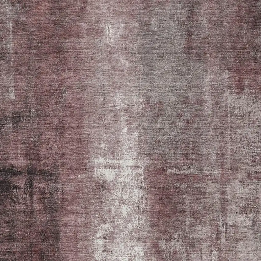 Blush And Ivory Abstract Washable Indoor Outdoor Area Rug Photo 1