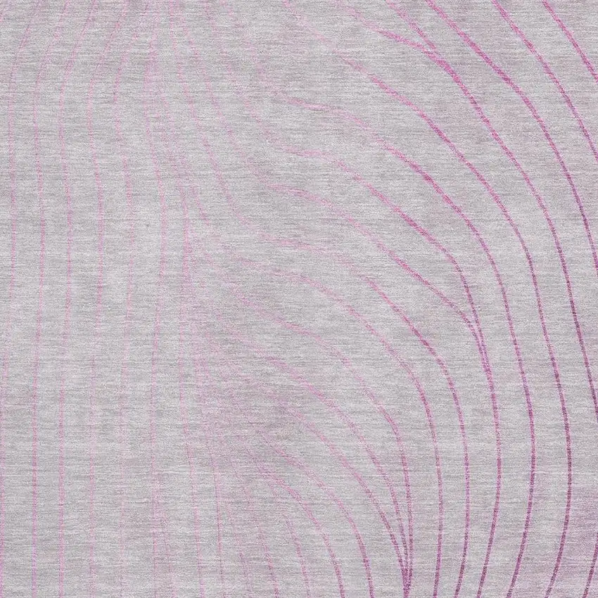 Blush And Linen Abstract Washable Area Rug With UV Protection Photo 3