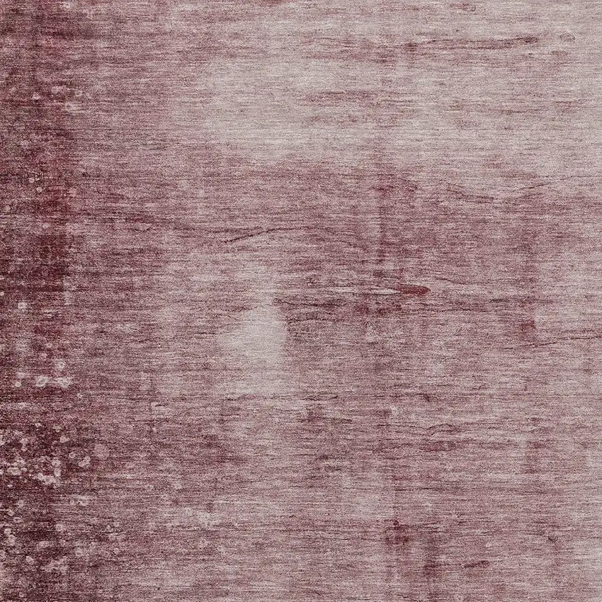 Blush And Mauve Abstract Washable Indoor Outdoor Area Rug Photo 1