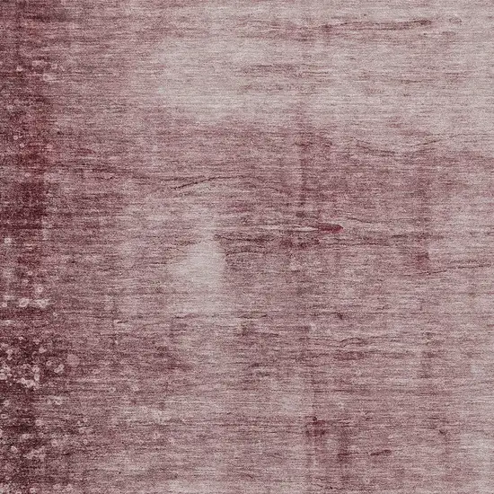 Blush And Mauve Abstract Washable Indoor Outdoor Area Rug Photo 1