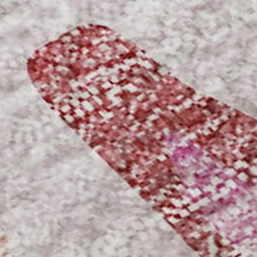 Blush And Pink Abstract Washable Area Rug With UV Protection Photo 2