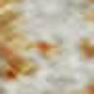 Photo of Blush And Teal Abstract Washable Area Rug With UV Protection