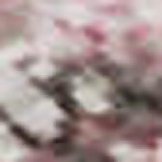 Blush And Wheat Abstract Washable Area Rug With UV Protection Photo 1