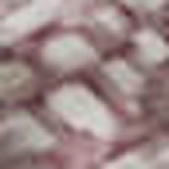 Blush Blue And Ivory Abstract Washable Area Rug With UV Protection Photo 2